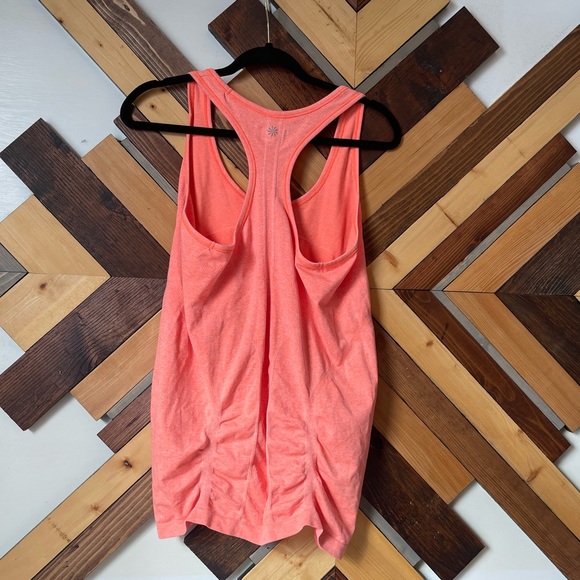 Athleta Fastest Track Racerback Tank Coral size XL - Picture 2 of 3